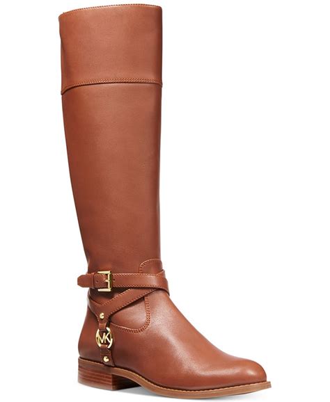 Michael Michael Kors Preston Leather Tall Riding Boots 